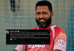 "We have so many players that two are even playing for the opposition" - Wasim Jaffer praises Indian squad's depth