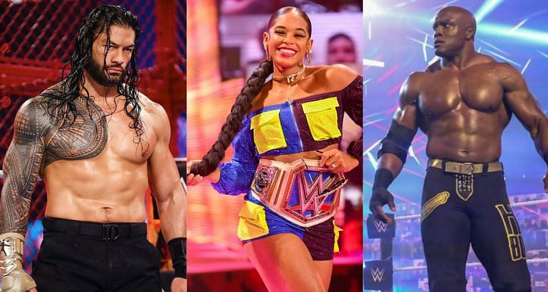 Roman Reigns; Bianca Belair; Bobby Lashley