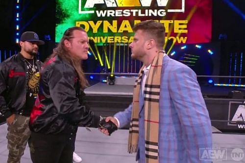 Jericho accepted MJF's conditions