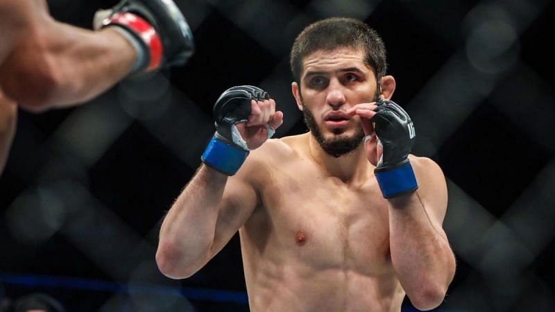 Islam Makhachev has strong boxing fundamentals