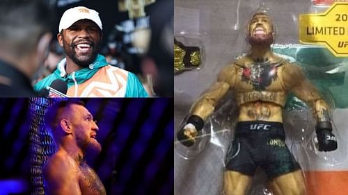 Floyd Mayweather trolls Conor McGregor by posting a photo of a broken action figure [Photo credit: @floydmayweather on Instagram]