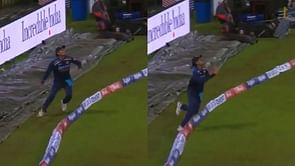 IND vs SL 2021: [Watch] Rahul Chahar's brilliant fielding display rewards India first wicket in 2nd T20I