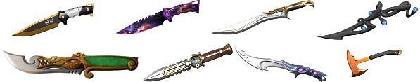 B Tier Knives (Image by Riot Games)