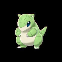 Shiny Sandshrew