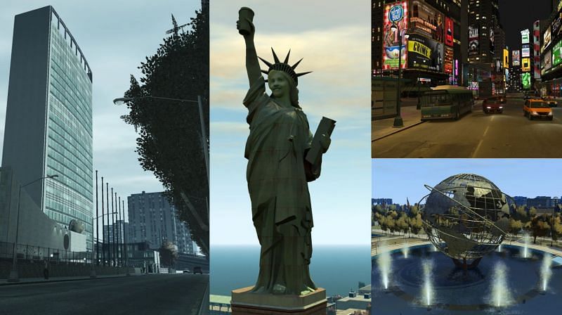 Some parts of Liberty City are more obviously inspired by New York than others (Image via GTA Wiki)