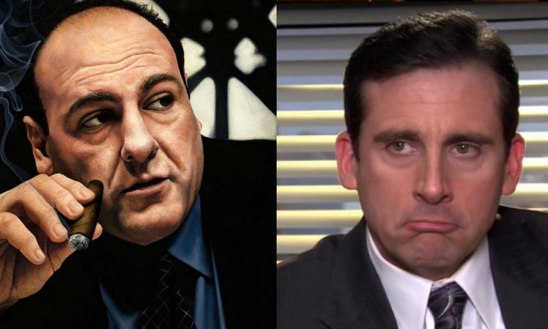 James Gandolfini as possible Michael Scott replacement (Image via Sick Chirpse)