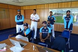 Rohit Sharma and co glued to the laptop in Durham to watch the ODI