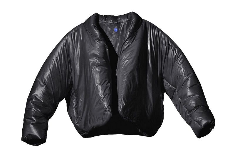 The new black jacket from YEEZY x Gap, a venture of Kanye West (Image via Hyperbae)