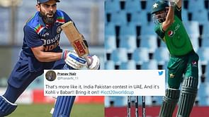 "Pressure loading...!"- Fans can't keep calm as India & Pakistan are drawn in same group for T20 World Cup