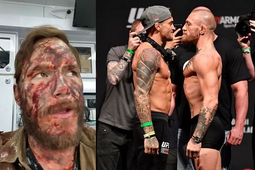 Actor Chris Pratt gives his prediction for Conor McGregor vs. Dustin Poirier 3