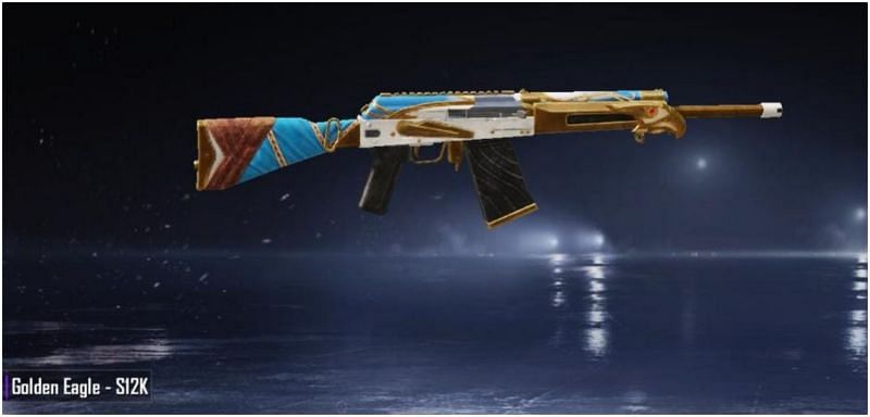 Get the Golden Eagle S12K skin in BGMI for free