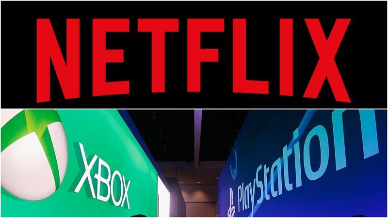 Is Sony Teaming up with Netflix to take on Xbox Game Pass? (Image via Top: Netflix, Bottom: Christian Petersen/Getty Images)