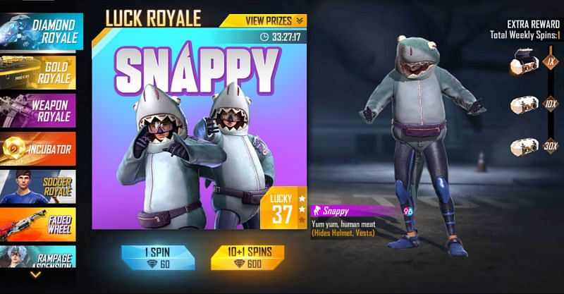 New Soccer Royale spin in Free Fire: Price, rewards, and all you need to  know