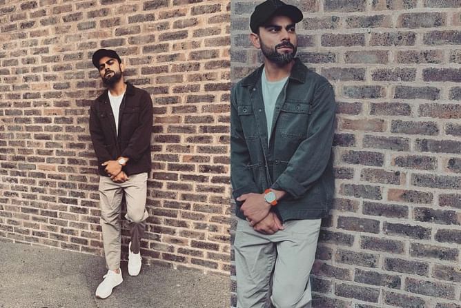 Anushka Sharma captures Virat Kohli's stylish poses at a rustic location in Durham