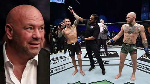 Dana White speaks about Dustin Poirier's edge over Conor McGregor at UFC 264