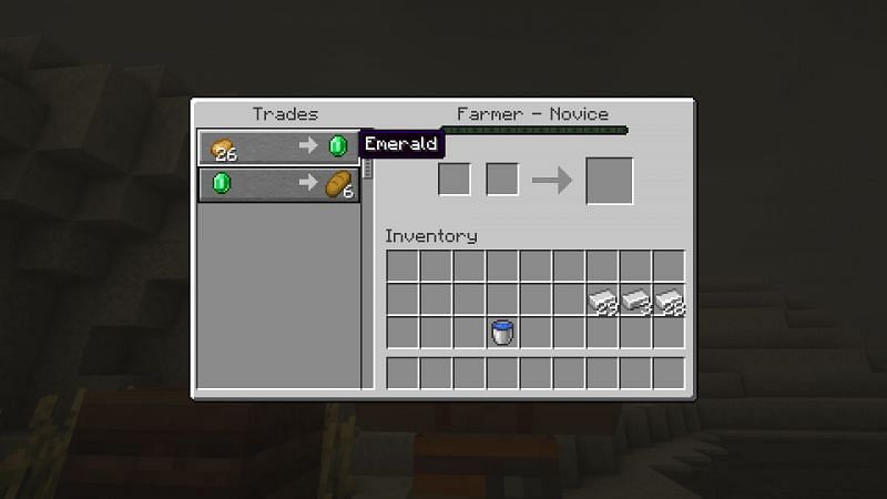 Trading (Image via Minecraft)