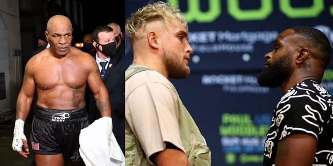 "Paul is a real good striker" - Mike Tyson gives his take on Jake Paul vs. Tyron Woodley on August 29