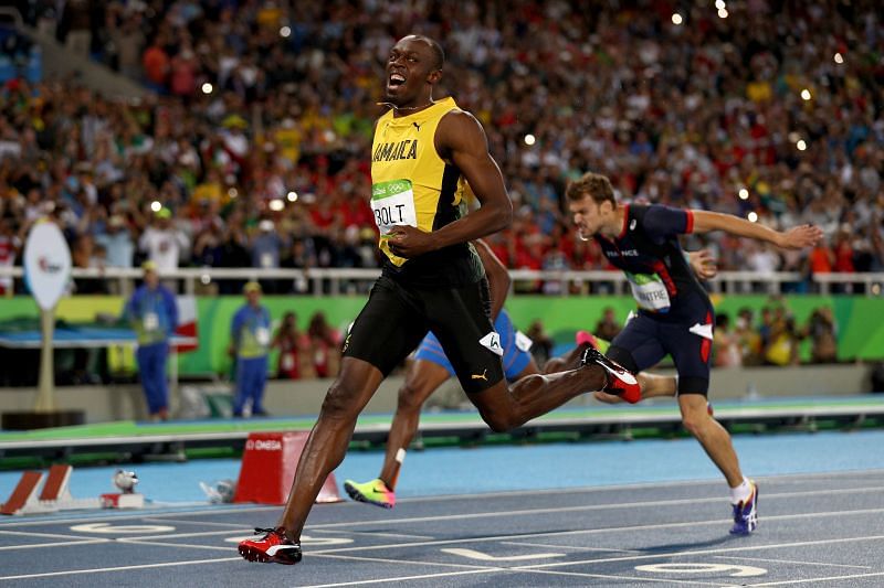 Usain Bolt at the 2016 Rio Olympics