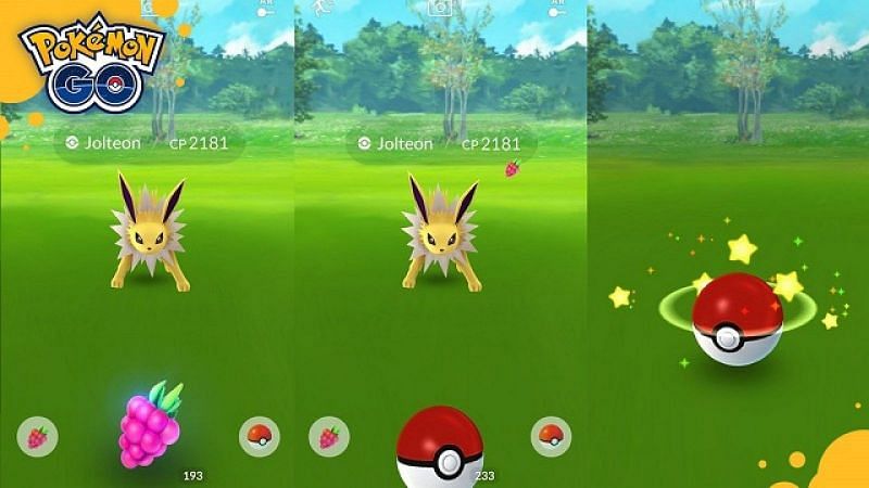 The Fast Catch method is a great one to learn for Pokemon encounters (Image via Niantic)