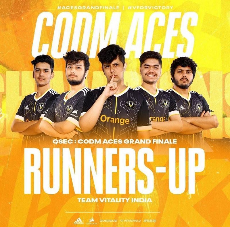 Argon was the runner-up of the QSEC - Grand Final Championship with Team Vitality (Image via Instagram)