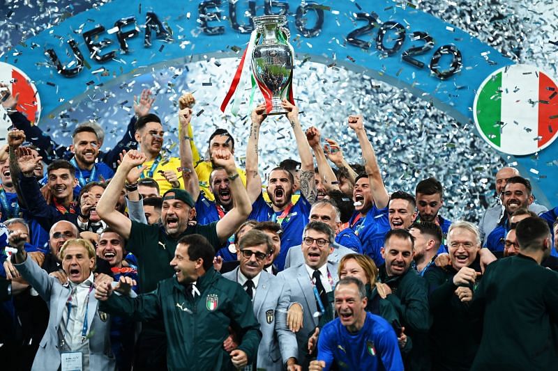 Italy won the Euro 2020 final. (Photo by Michael Regan/UEFA via Getty Images)