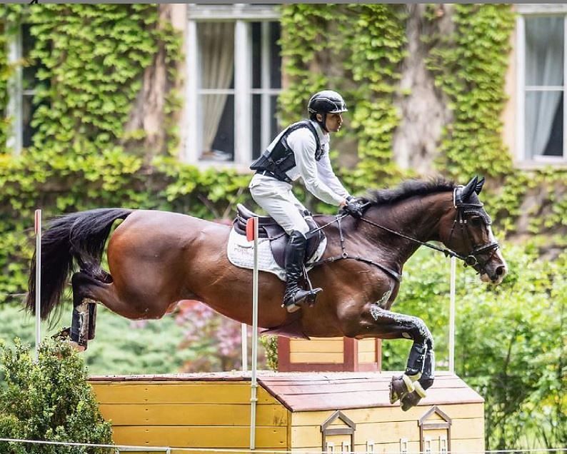 Fouaad Mirza riding his horse (Credits: Fouaad Mirza Instagram)