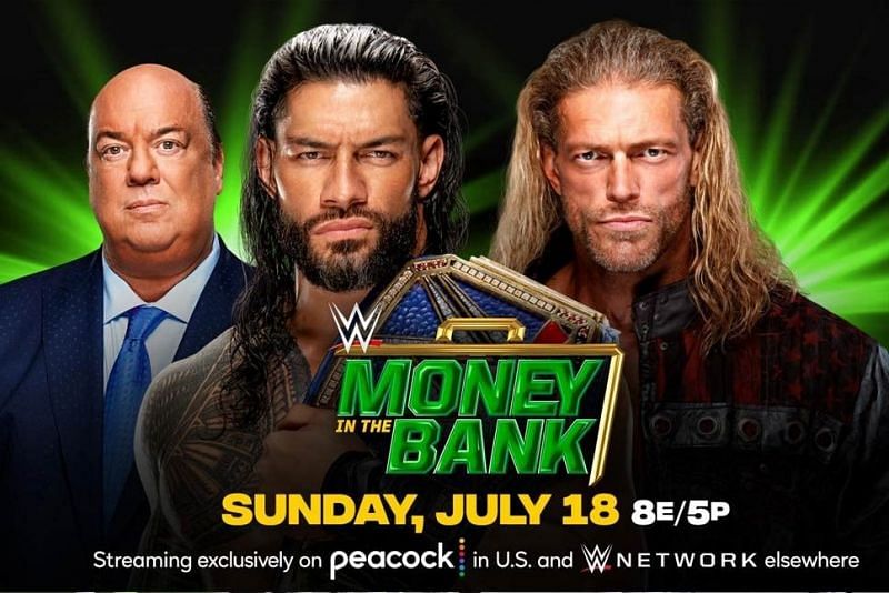 Official match graphic for Edge Vs.Roman Reigns