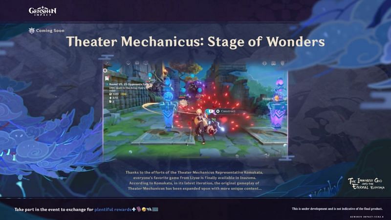 Theater Mechanicus: Stage of Wonder in Genshin Impact
