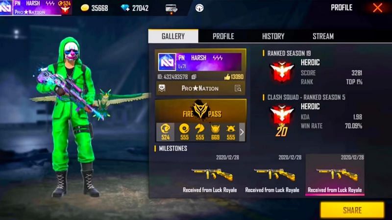 Green Criminal bundle (Image via PRO NATION/YouTube)