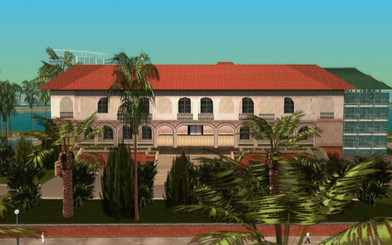 Ricardo Diaz putting the finishing touches on his new mansion (Image via GTA Wiki)