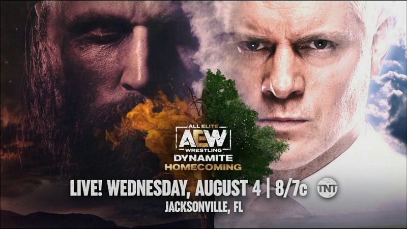 Malakai Black vs Cody Rhodes at AEW Dynamite Homecoming