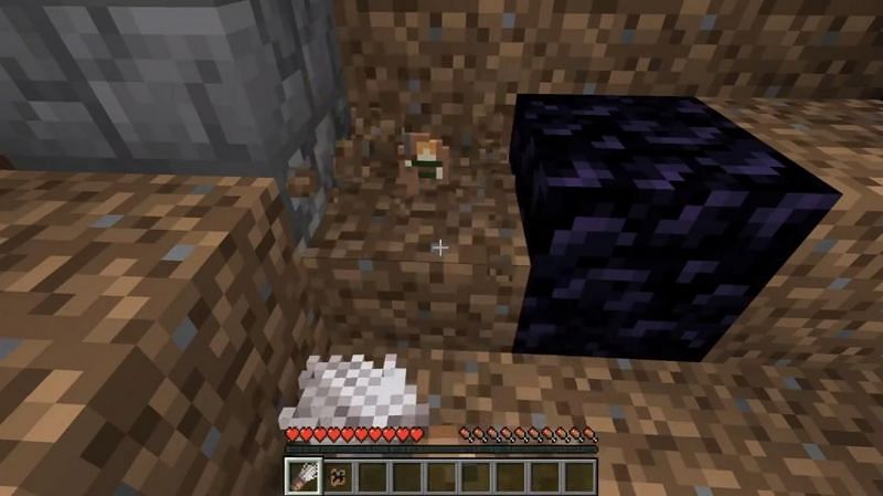 Archeology has been swept under the rug amidst the many Minecraft 1.17 changes (Image via Reddit)