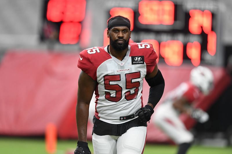 &lt;a href=&#039;https://www.sportskeeda.com/nfl/chandler-jones&#039; target=&#039;_blank&#039; rel=&#039;noopener noreferrer&#039;&gt;Chandler Jones&lt;/a&gt; - Arizona Cardinals Training Camp