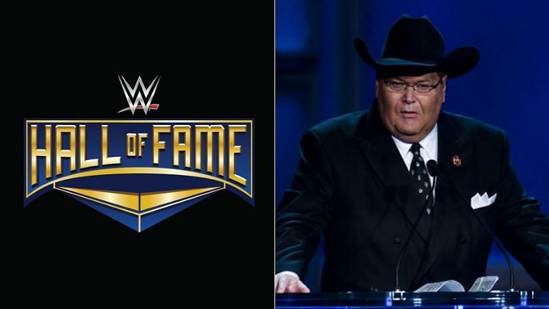 Jim Ross received his WWE Hall of Fame induction in 2007