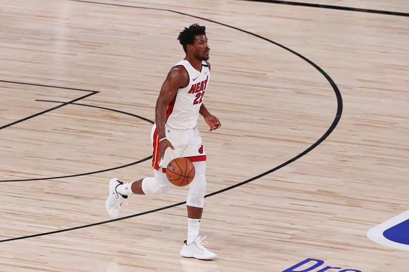 Jimmy Butler during the 2020 NBA Finals