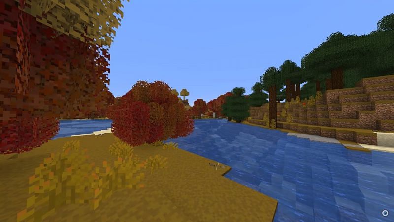 A mod that adds seasons to Minecraft (Image via AsianHalfSquat on YouTube)
