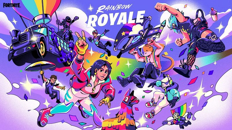 Epic Games introduces Rainbow Royale via update 17.20 (Image via Epic Games)