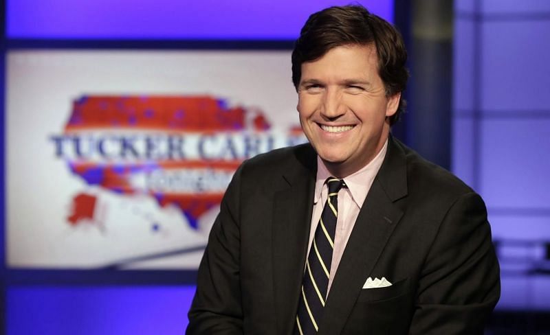 Tucker Carlson, who was called the worst human being known to mankind by Dan Bailey. (Image via Yahoo News)