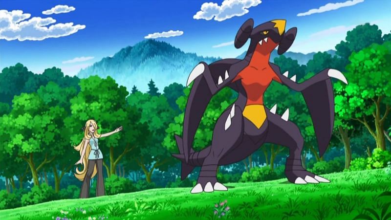 Garchomp in the anime (Image via The Pokemon Company)