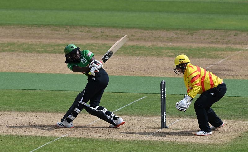 Stafanie Taylor in action for the Southern Brave