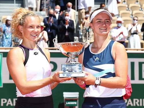 Katerina Siniakova and Barbora Krejcikova