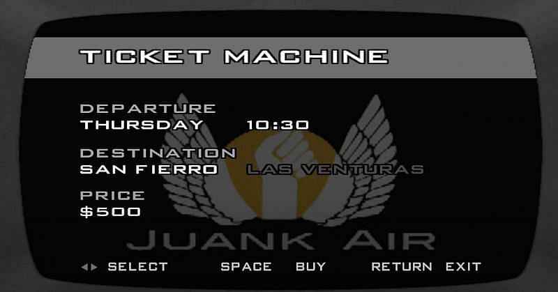 An example of the ticket screen (Image via MDTA Games)