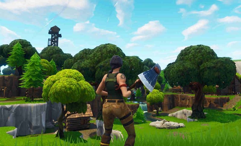 Lonely Lodge, a Chapter 1 POI. Image via Fortnite Wiki