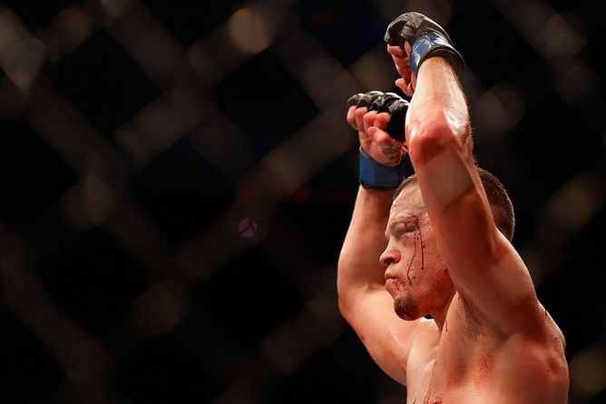 What is Nate Diaz's fighting style?