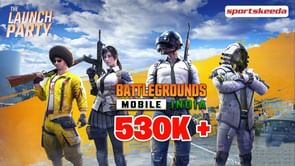 Battlegrounds Mobile India (BGMI)'s Launch Party crosses 530k live peak viewership on the first day