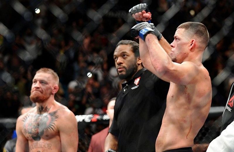 Conor McGregor and Nate Diaz are tied at 1-1