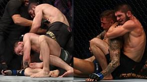 "Choked them out" - Khabib Nurmagomedov takes a shot at Conor McGregor and Dustin Poirier ahead of UFC 264