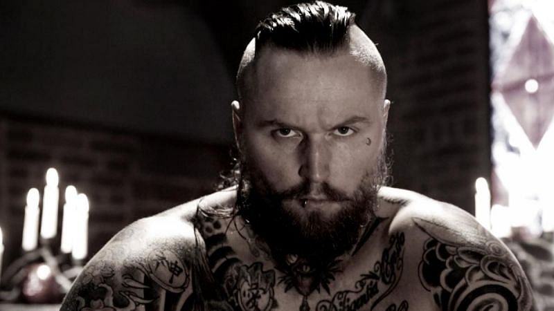 Aleister Black in NXT before becoming Malakai Black in AEW