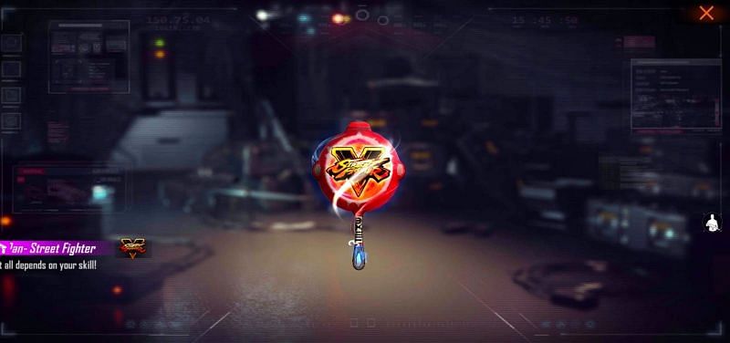 Street Fighter Pan (Image via Free Fire App)