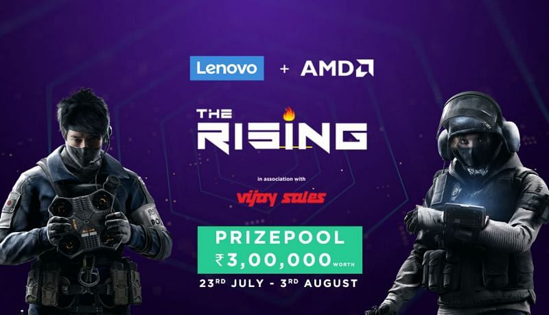 TEC The Rising starting from 25th of July. (Image via The Esports Club)